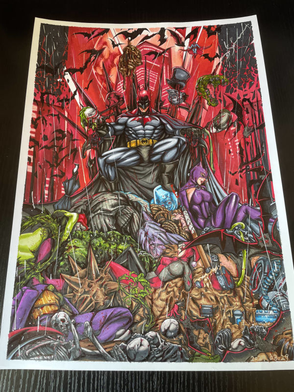 Image for The Killing Batman by Disanxian