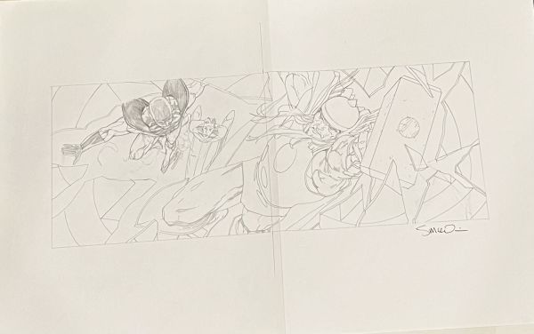 Image for Civil War #4 [Cover] - Underdrawing - Steve McNiven