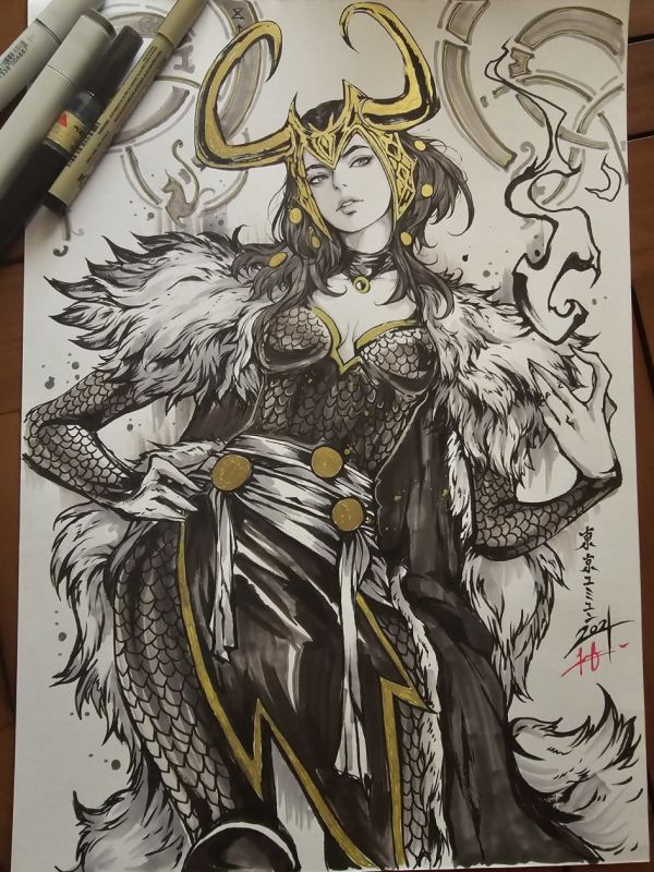 Image for Lady Loki Commission