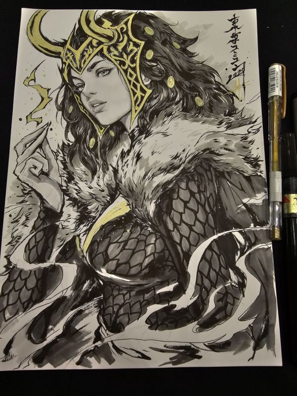 Image for Lady Loki Commission 
