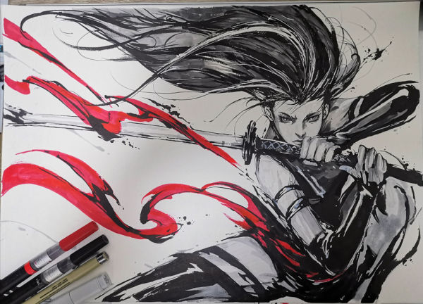 Image for Psylocke Commission 