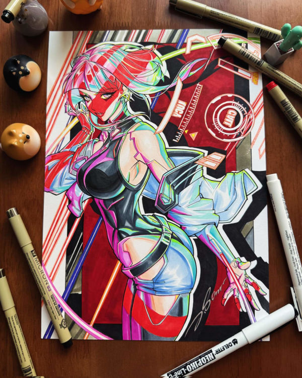 Image for Lucy Cyberpunk Edgerunners by Disanxian