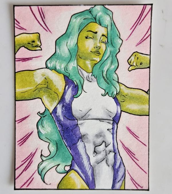 Image for She Hulk SketchCard - 1/1