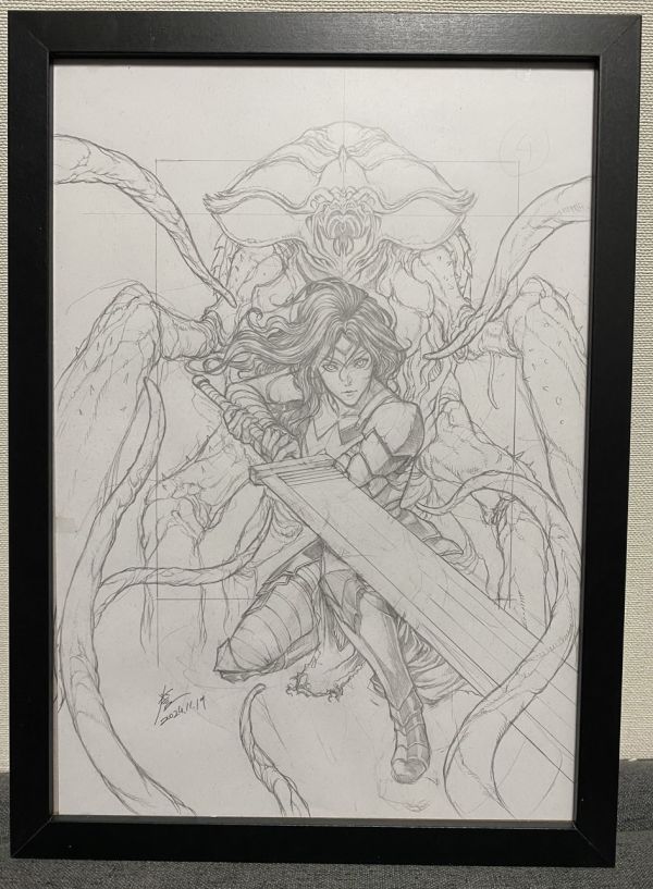Image for Absolute Wonder Woman #5 cover pencil set