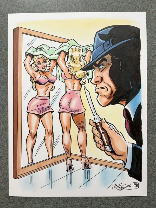 Image for Blue Beetle Cover Homage by Tim Shinn