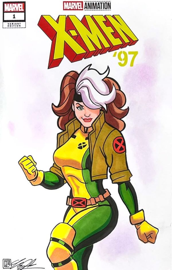 Image for Rogue sketch cover by Tim Shinn