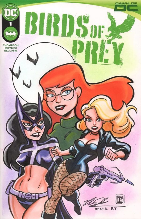 Image for Birds Of Prey sketch cover by Tim Shinn