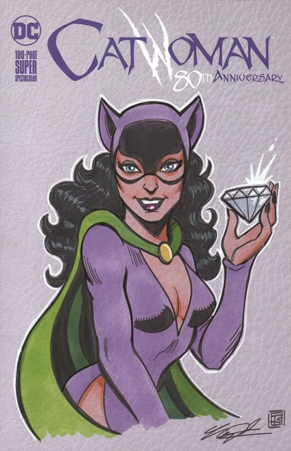 Image for Catwoman sketch cover by Tim Shinn
