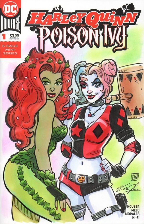 Image for Harley and Ivy sketch cover by Tim Shinn