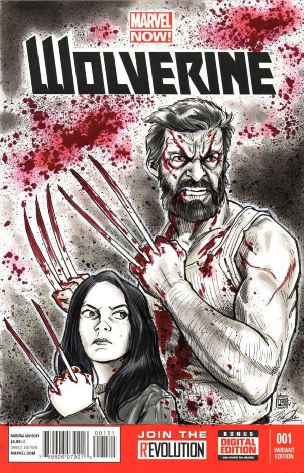 Image for Wolverine sketch cover by Tim Shinn