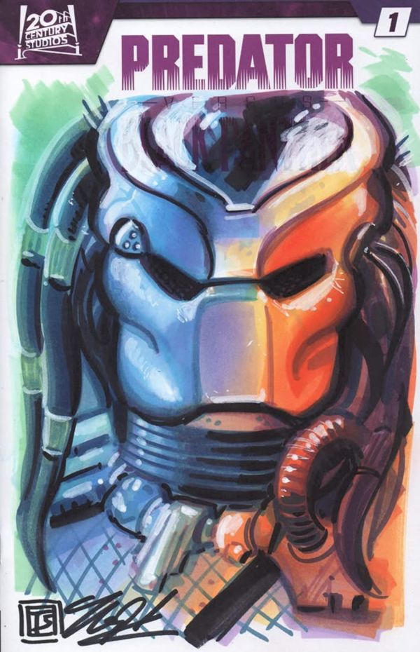 Image for Predator sketch cover by Tim Shinn