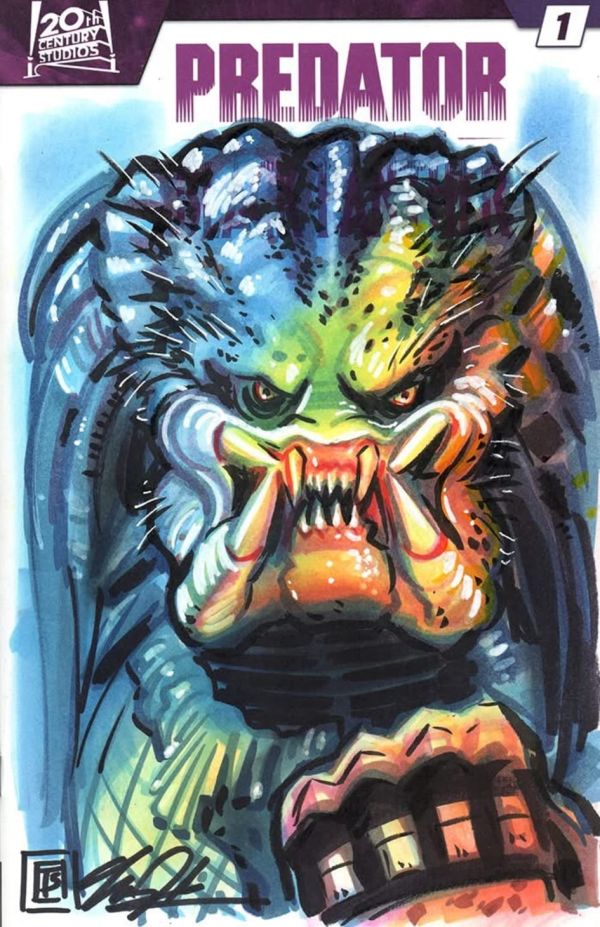 Image for Predator sketch cover by Tim Shinn