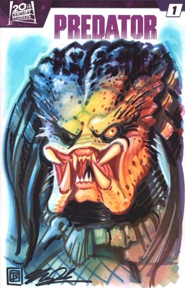 Image for Predator sketch cover by Tim Shinn