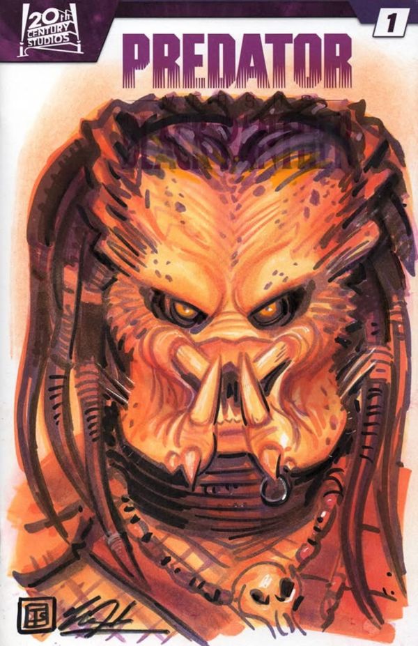 Image for Predator sketch cover by Tim Shinn