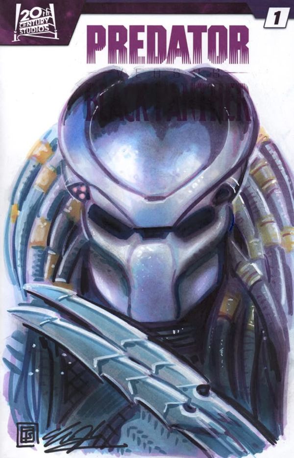 Image for Predator sketch cover by Tim Shinn