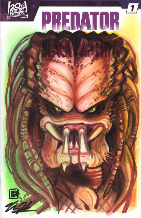 Image for Predator sketch cover by Tim Shinn