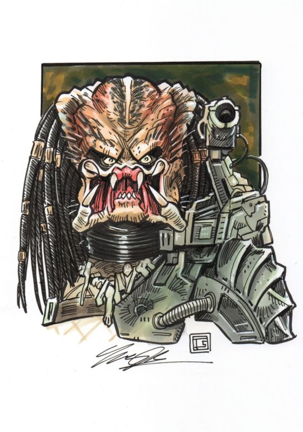 Image for Predator sketch by Tim Shinn