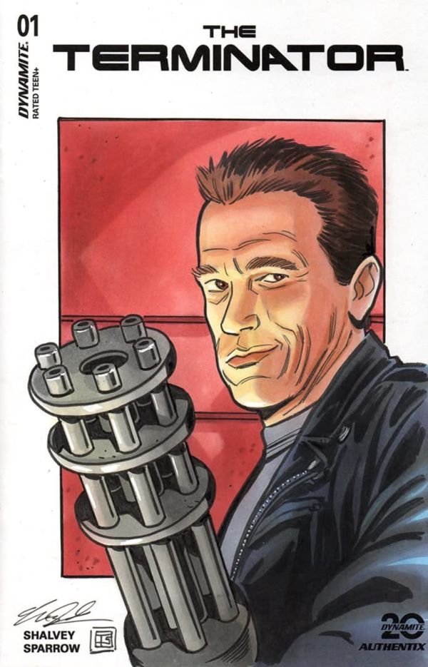 Image for Terminator sketch cover by Tim Shinn