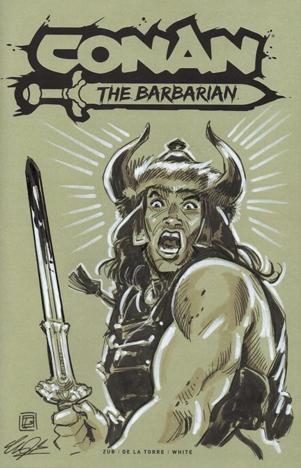 Image for Conan sketch cover by Tim Shinn