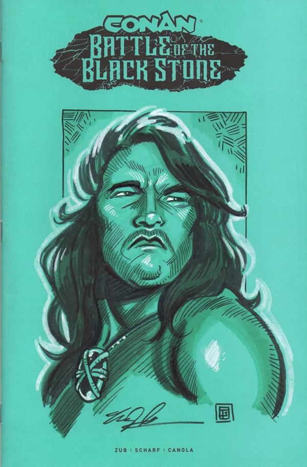 Image for Conan sketch cover by Tim Shinn