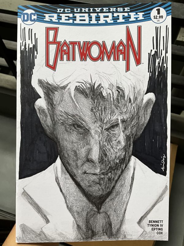 Image for Two Face Sketch Cover