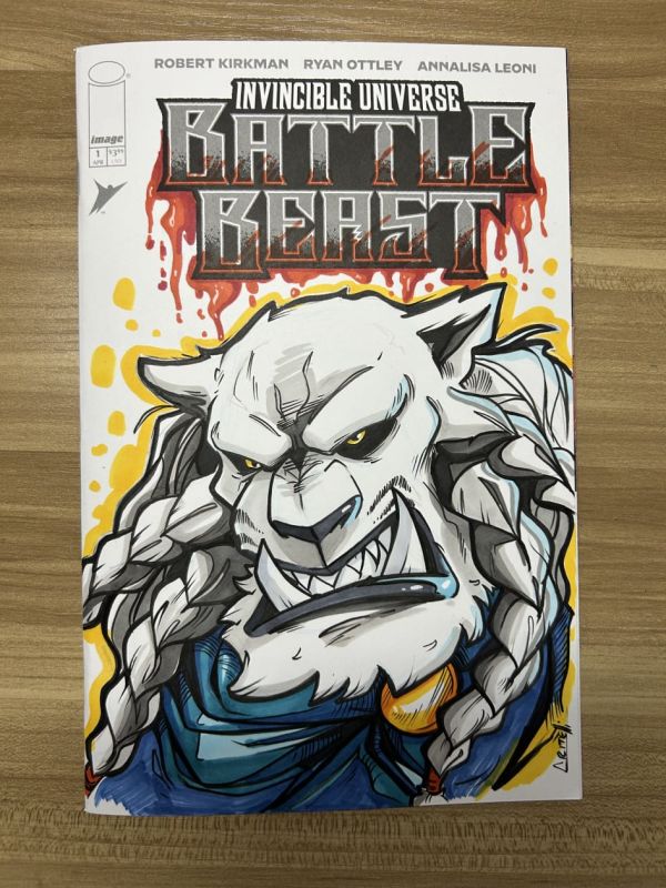 Image for Battle Beast Sketch Cover 