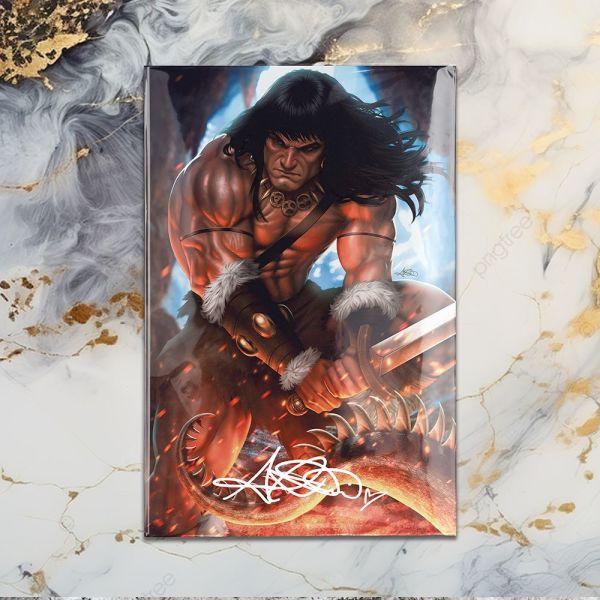 Image for (Signed) Conan The Barbarian #15 Ariel Diaz Art Exclusive Virgin Variant