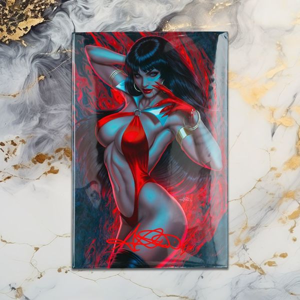 Image for (Signed) Vampirella: Dark Reflections #1 Ariel Diaz Art Exclusive Virgin Variant