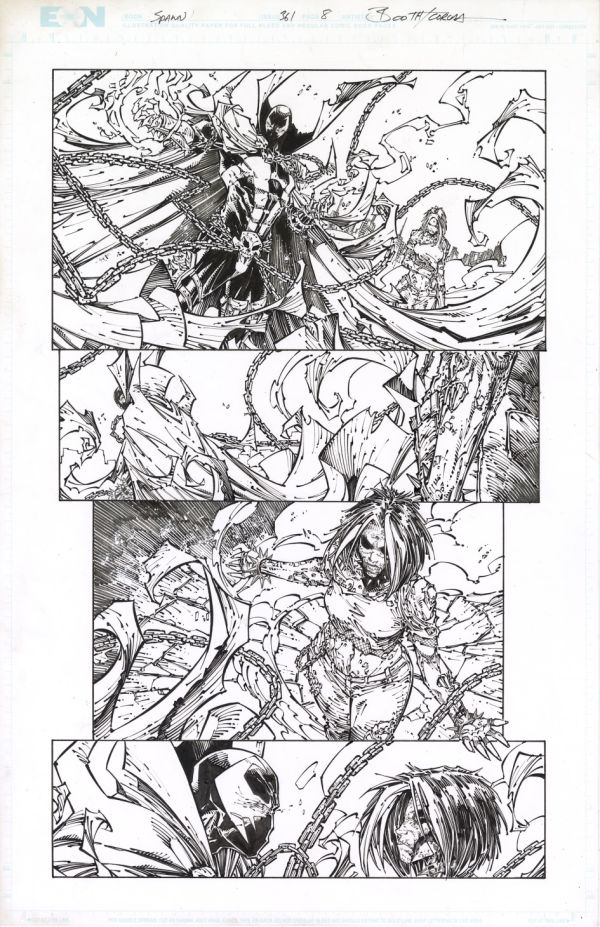 Image for Spawn #361 Pg #8 by Brett Booth & Adelso Corona!!