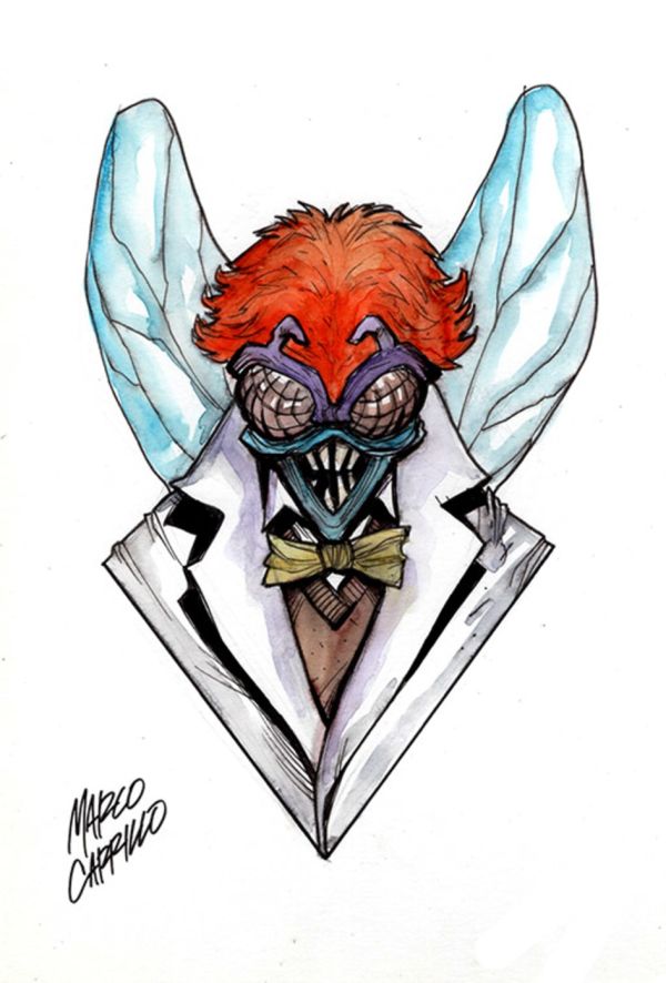 Image for Baxter TMNT watercolor illustration