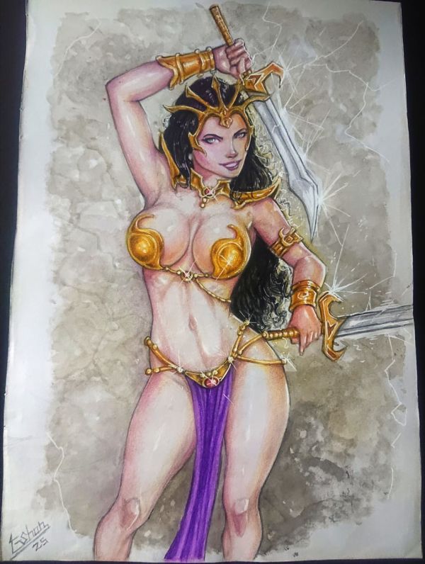 Image for Dejah Thoris Size 9×12 