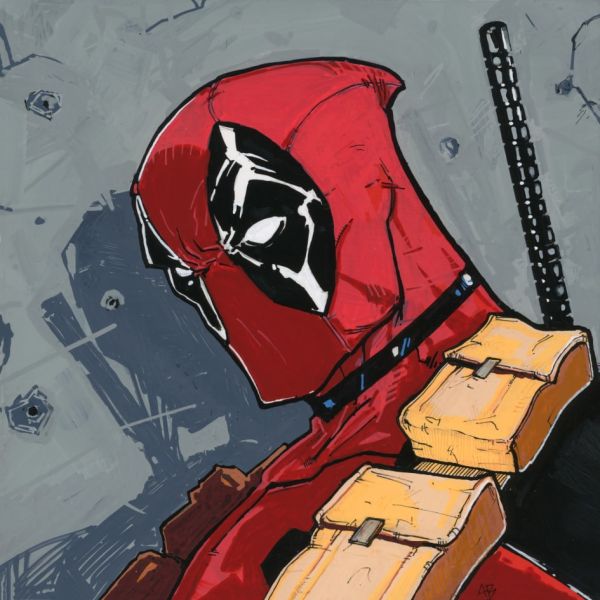 Image for Deadpool - 12x12 Canvas Print