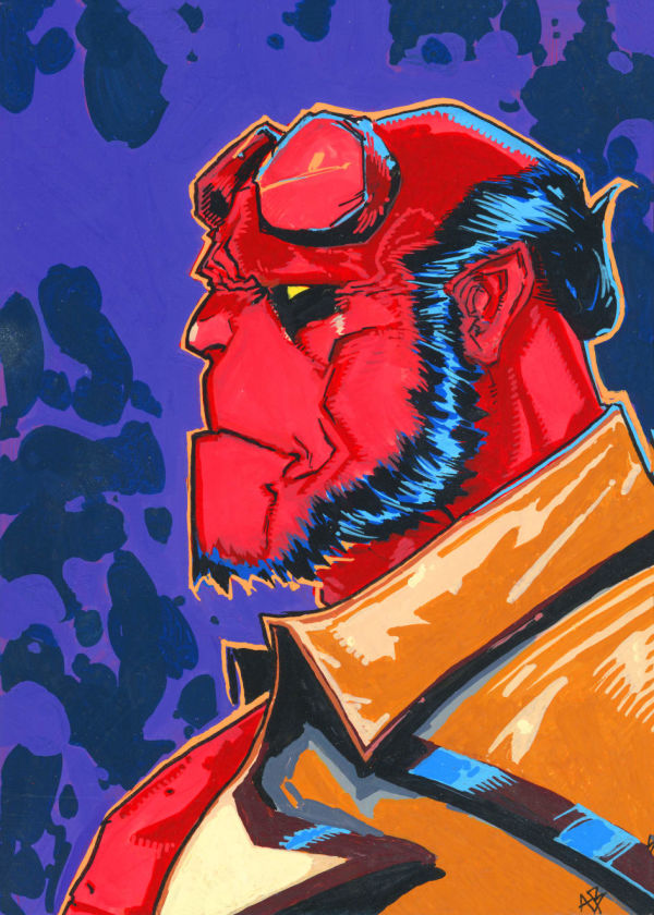 Image for Hellboy Profile Portrait
