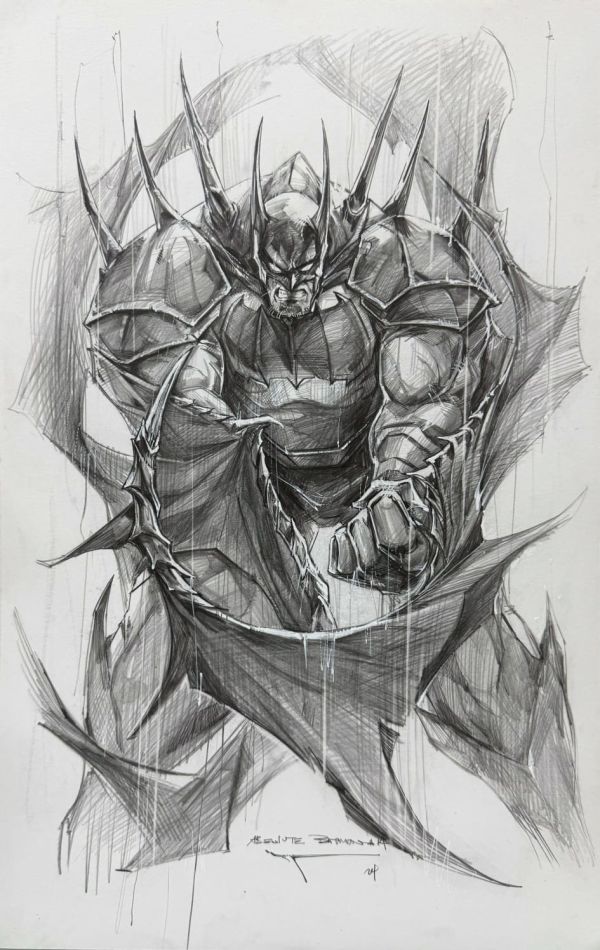 Image for Absolute Batman Ivan Tao Published original art cover
