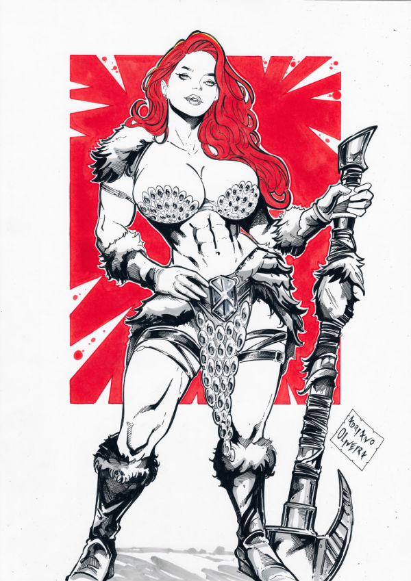 Image for Red Sonja Pin Up
