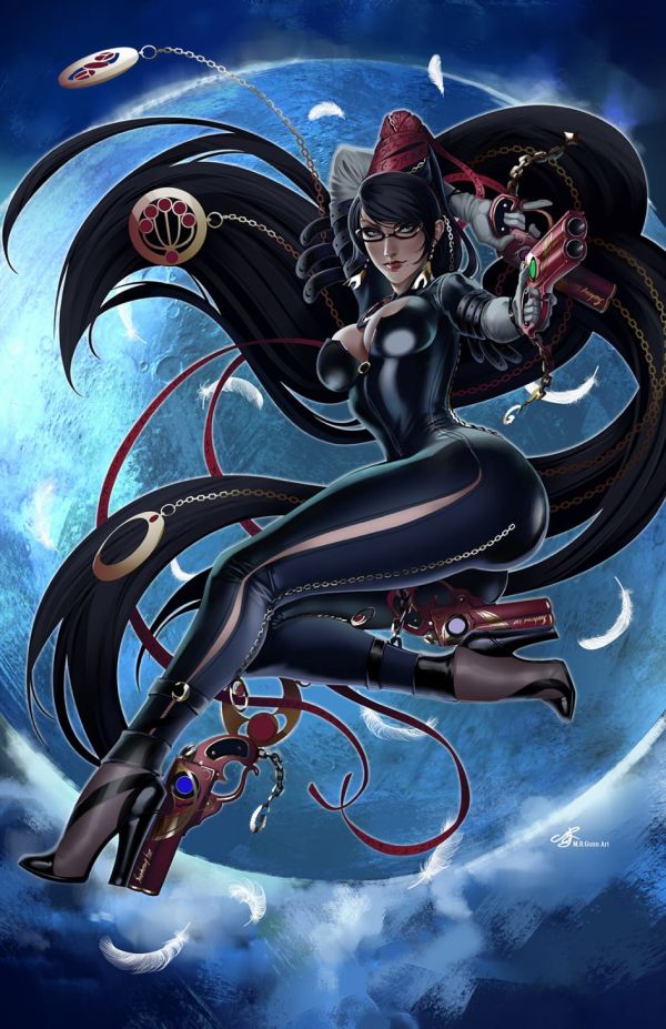 Image for Bayonetta Art by M. R. Gunn