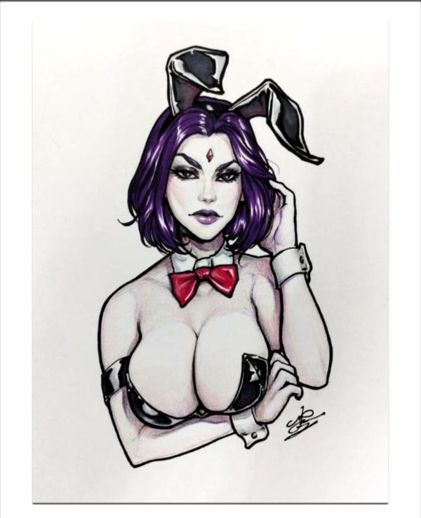 Image for Raven Bunny Suit Bust by M. R. Gunn