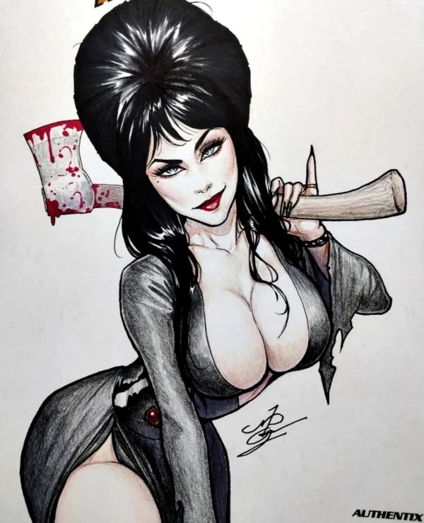 Image for Elvira Cover by M. R. Gunn