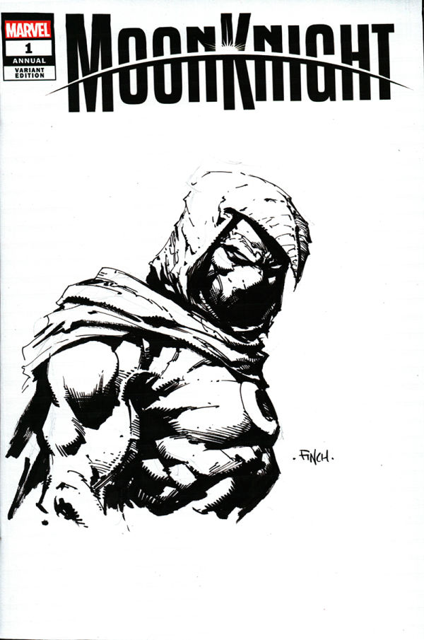 Image for One David Finch 30 Min Commission drawn at New York Comic Con 2025 (Mail away available!)