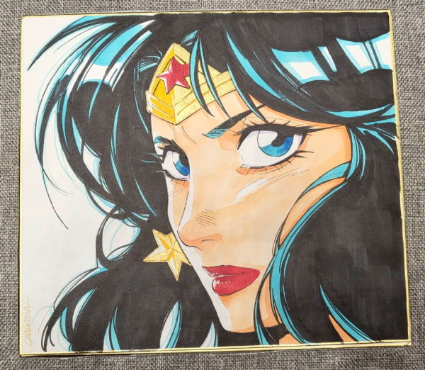 Image for Original Art Commission on Japanese Art Board