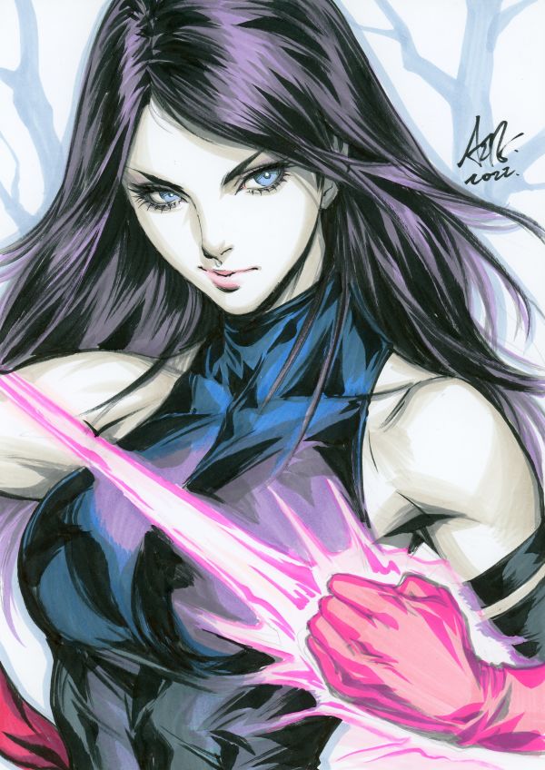 Image for Psylocke Artgerm Megacon 2022