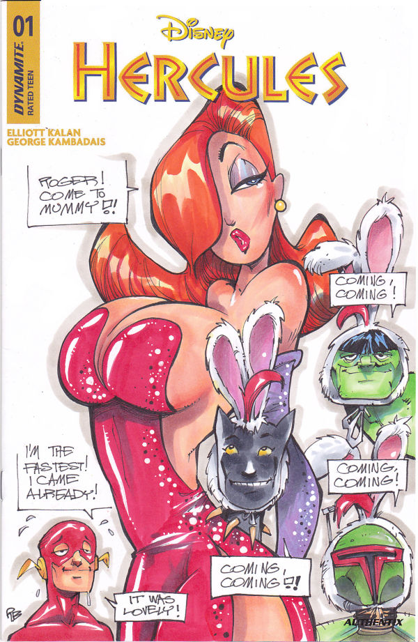 Image for Jessica Rabbit and Pop Culture Cameos Sketch Cover