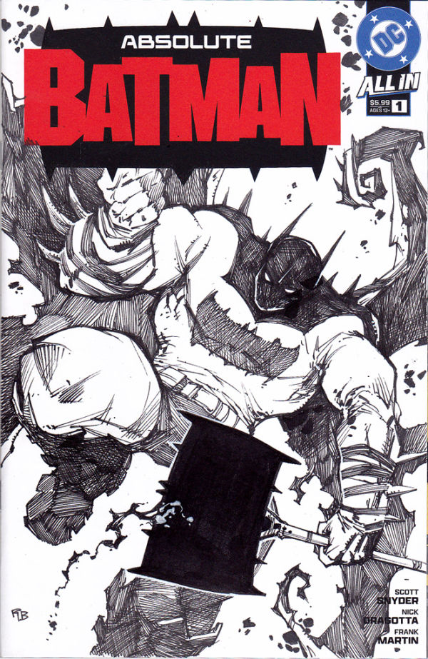Image for Batman Sketch Cover