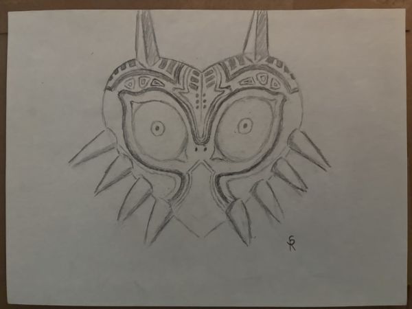 Image for Majora's Mask (8x11 in) by R.S.