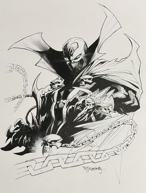 Image for Original art Stephen Segovia Spawn