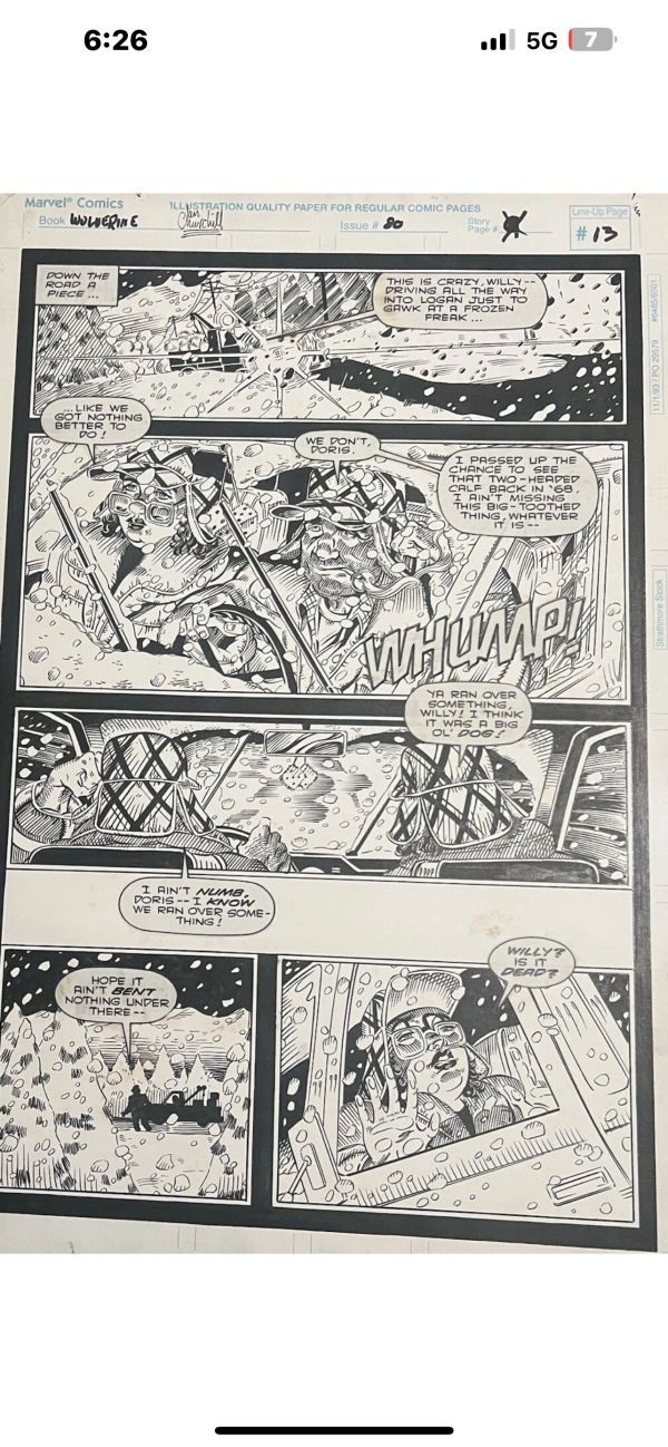 Image for Ian Churchill Wolverine issue 80 page 13