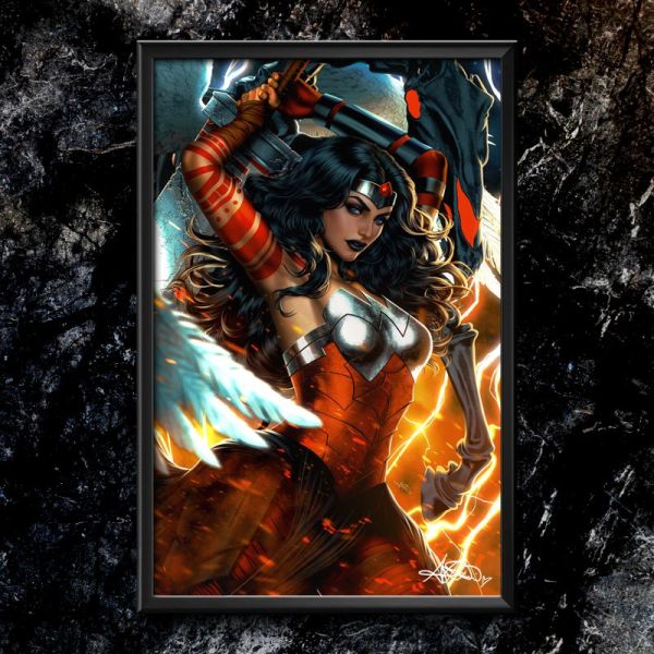 Image for (Signed) Absolute Wonder Woman #3 11x17 Premium Semi-Gloss Art Print