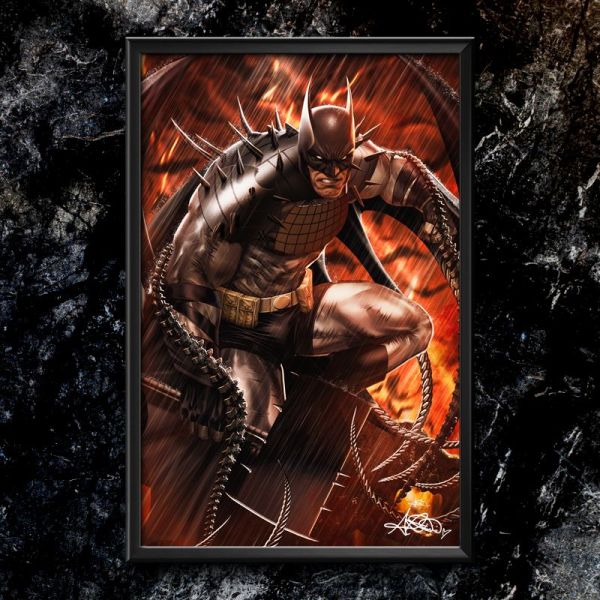 Image for (Signed) Absolute Batman A Version 11x17 Premium Semi-Gloss Art Print