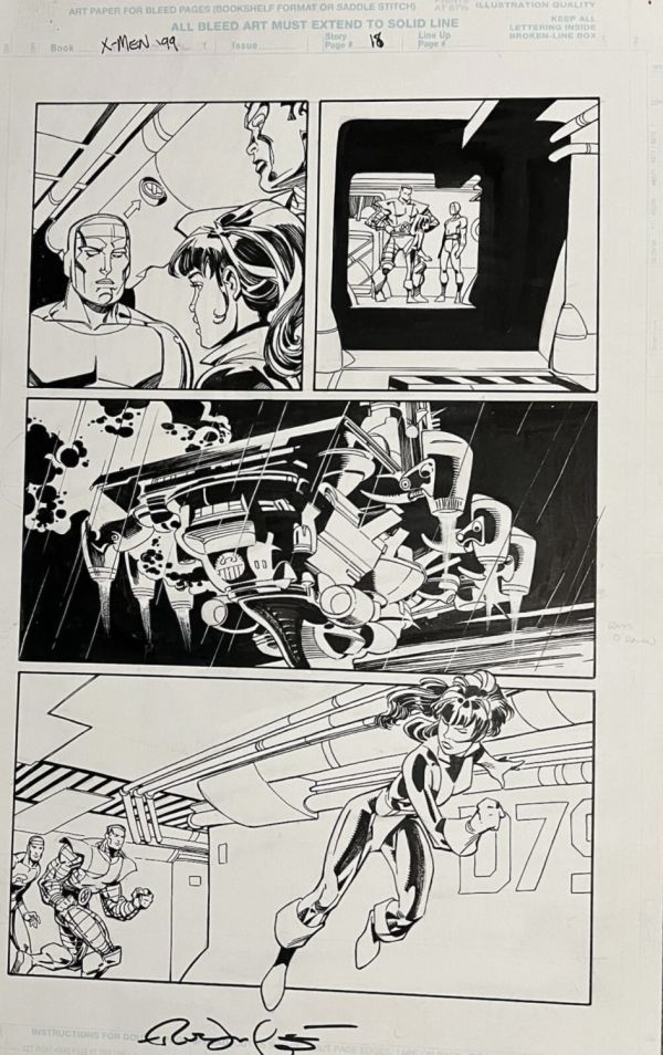 Image for Rick Leonardi X-men Annual 99