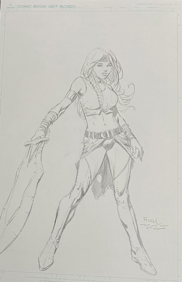 Image for David finch Valkyrie Pencils